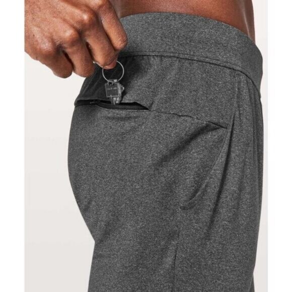 Lululemon Onlu Pant Luon 28" In Heathered Black Men's Size Small - Picture 2 of 6